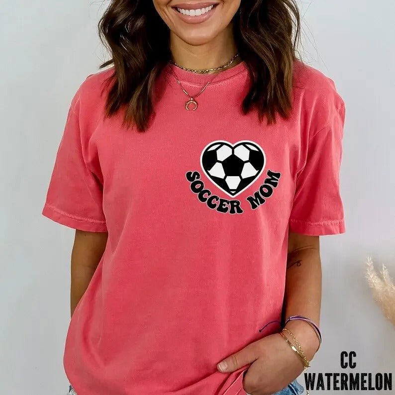 Premium Soccer Mom ERA Shirt, Mom's Soccer Tee Design, Mama Soccer Shirt for Women, Soccer Season Shirt for Moms Hoodie,...