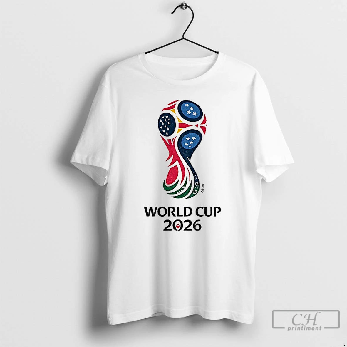 Premium 2026 World Cup Logo