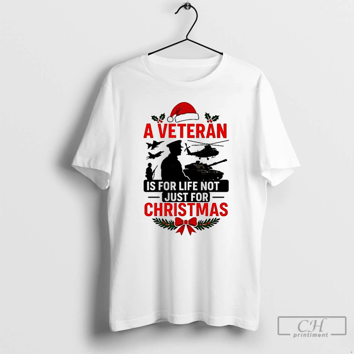 Premium A Veteran Is For Life Not Just For Christma Meme T-Shirts, Hoodie, Sweatshirt | WearSparks.com
