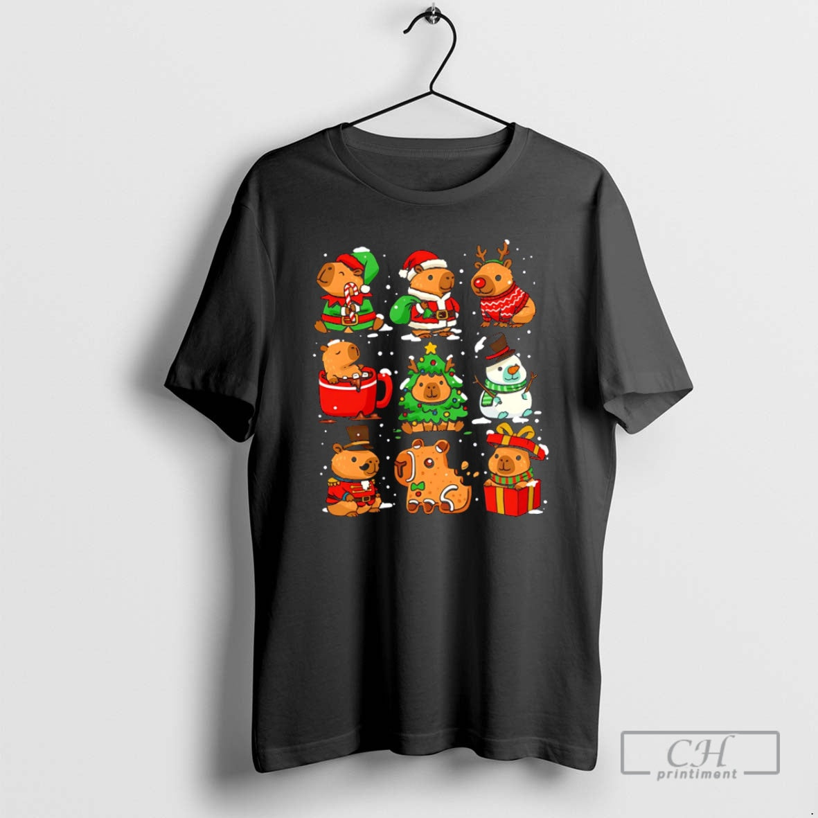 Premium Christmas Capybaras 2025 Cute Style Shirt Sweater Hoodie, Sweatshirt | WearSparks.com