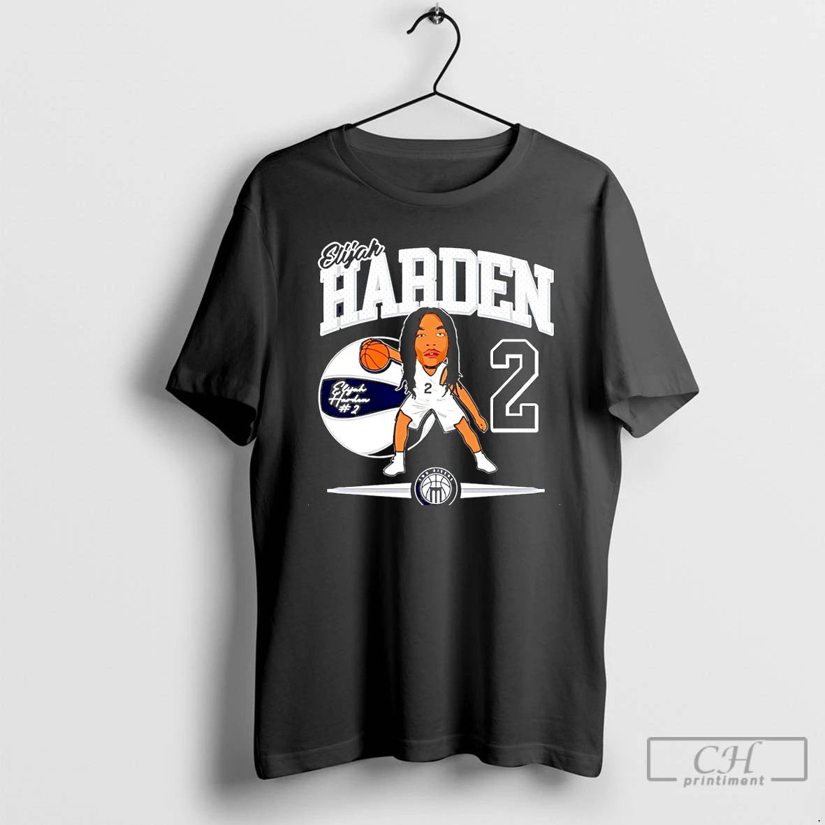 Premium Elijah Harden Marietta Basketball Caricature 25 26 Christmas T-Shirts, Hoodie, Sweatshirt | WearSparks.com