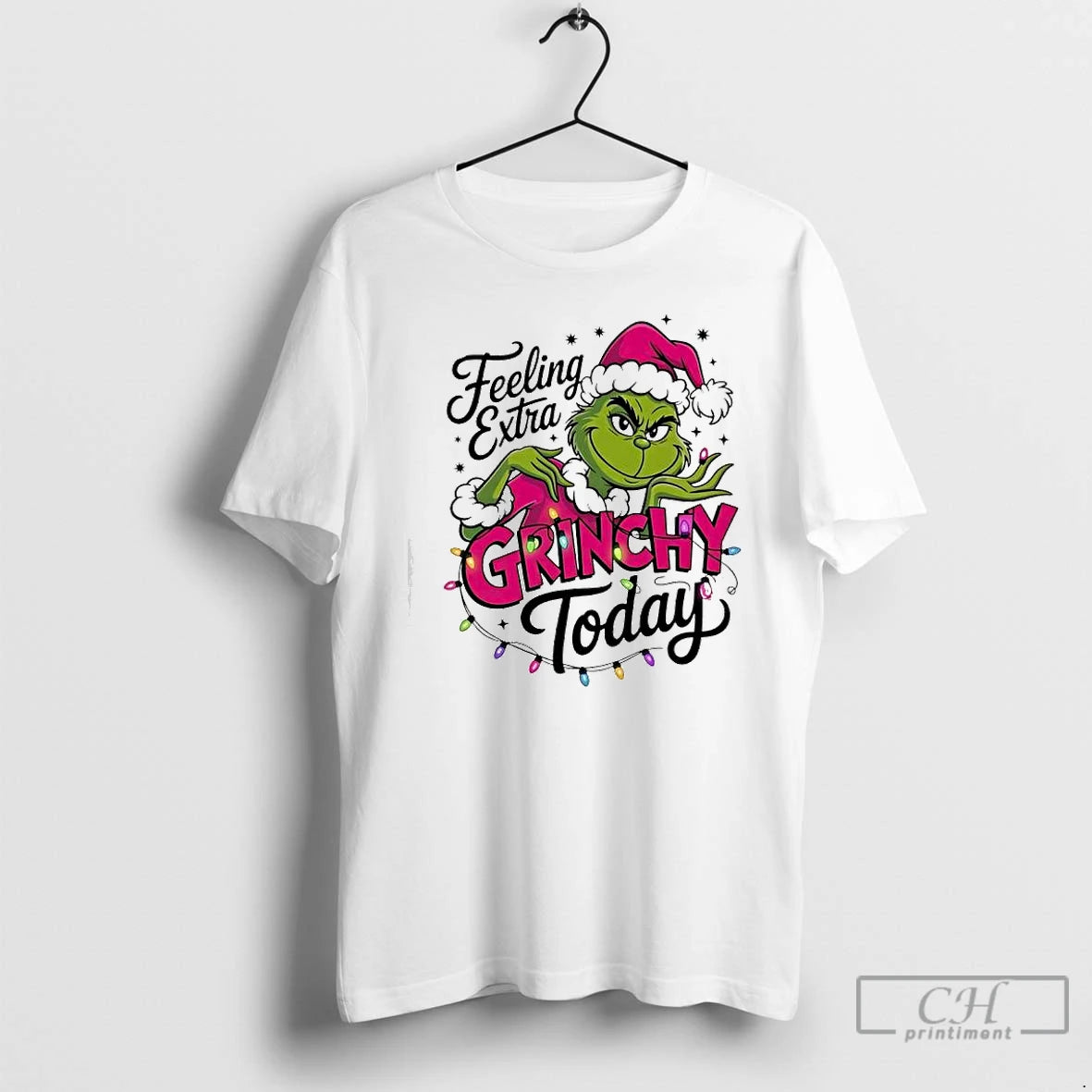 Premium Feeling Extra Grinchy Today Christmas T-Shirts, Hoodie, Sweatshirt | WearSparks.com