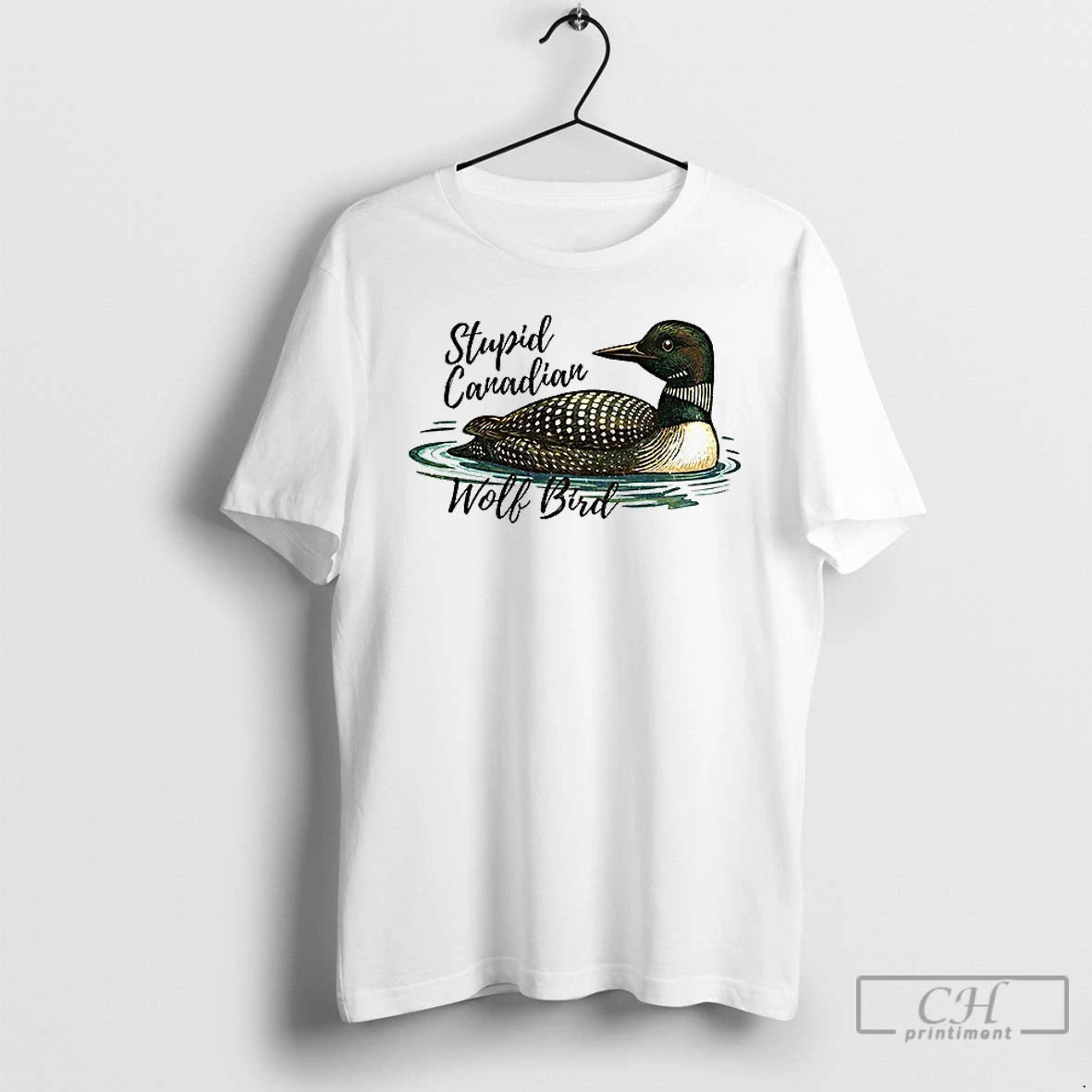 Premium Hockey Romance Stupid Canadian Wolf Bird T-Shirts, Hoodie, Sweatshirt | WearSparks.com