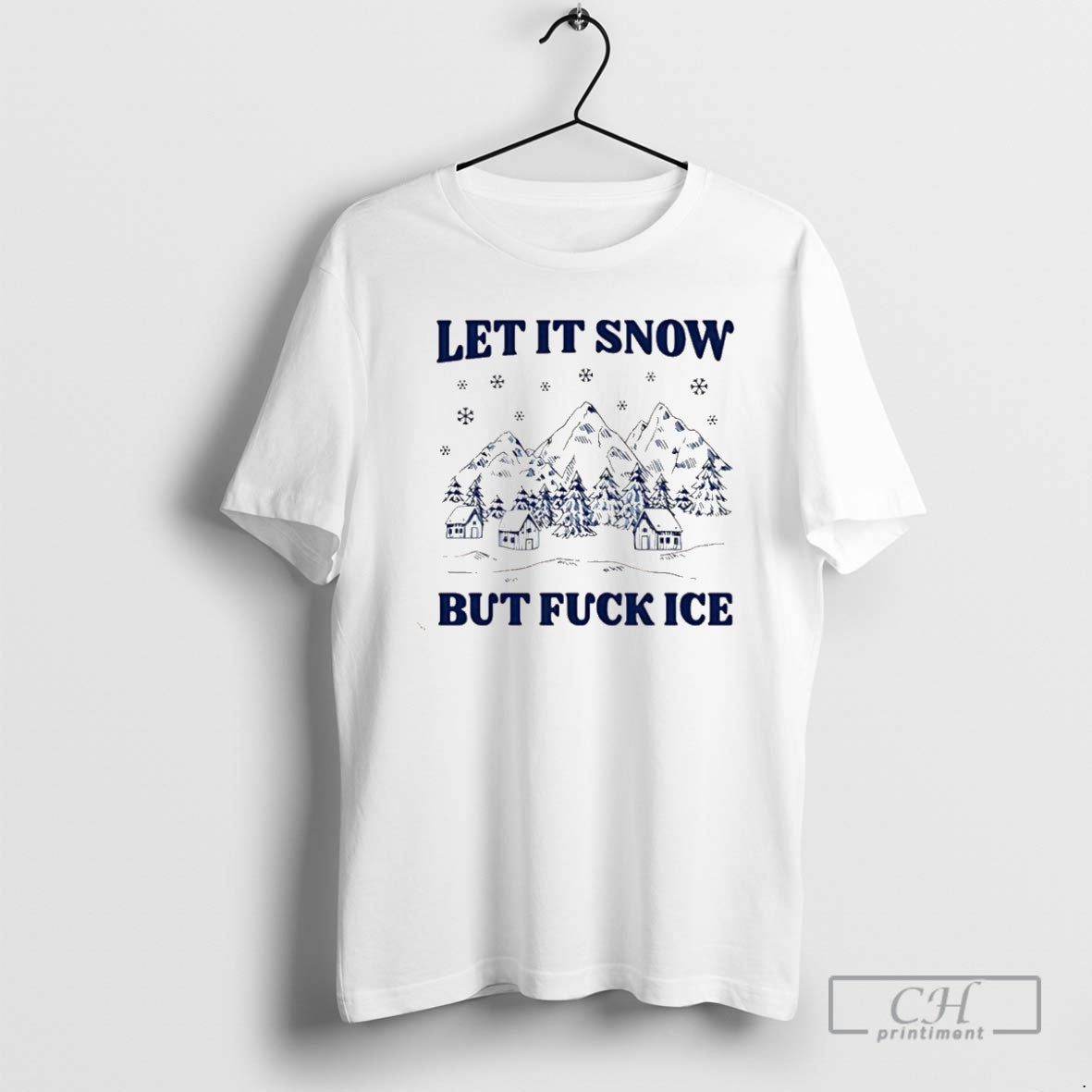 Premium Let It Snow But Fuck Ice Christmas Shirt Sweater