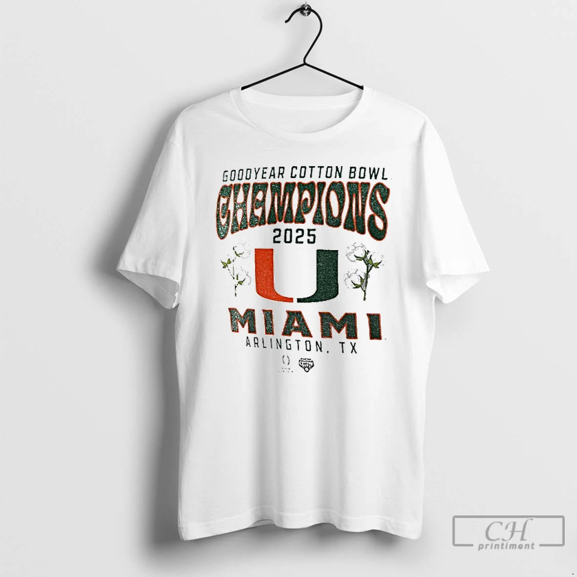Premium Miami Hurricanes College Football Playoff 2025 Cotton Bowl Champions Hometown Pride T Shirts Sweater