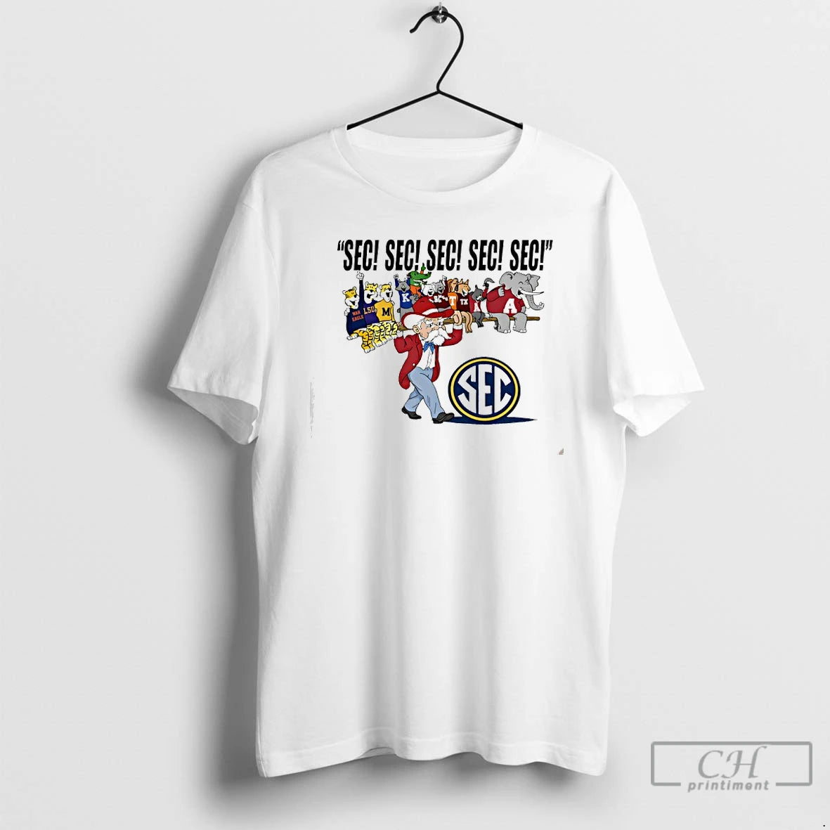 Premium Southeastern Conference Sec Sec Sec Sec Sec Mascots Logo T-Shirts, Hoodie, Sweatshirt | WearSparks.com