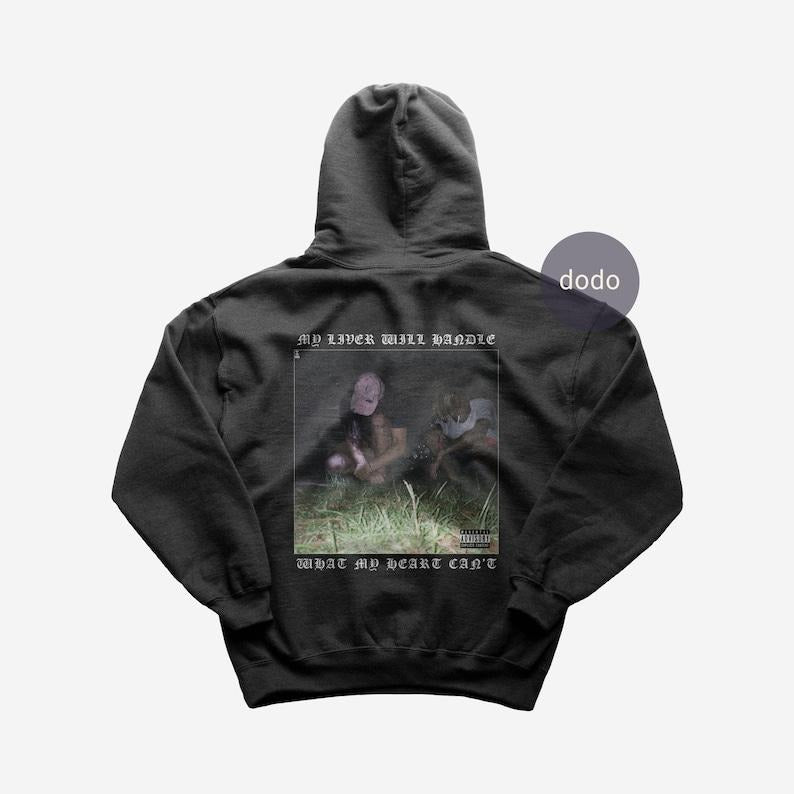 Premium Suicideboys Hoodie - My Liver Will Handle What My Heart Can't Album Hoodie - Suicideboys New Album Hoodie-Unisex Heavy Cotton Hoodie