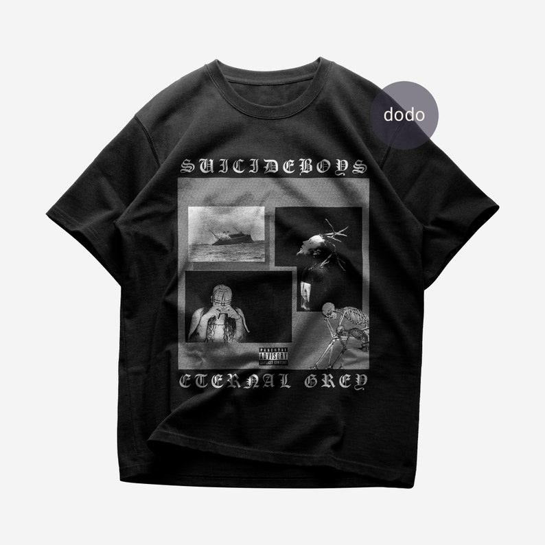Premium Suicideboys T-Shirt - Eternal Grey Album Shirt - Suicideboys New Album Shirt - Unisex Heavy Cotton Tee