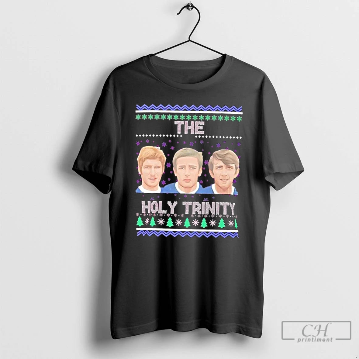 Premium The Holy Trinity Football Festive Legends Christmas T-Shirts, Hoodie, Sweatshirt | WearSparks.com