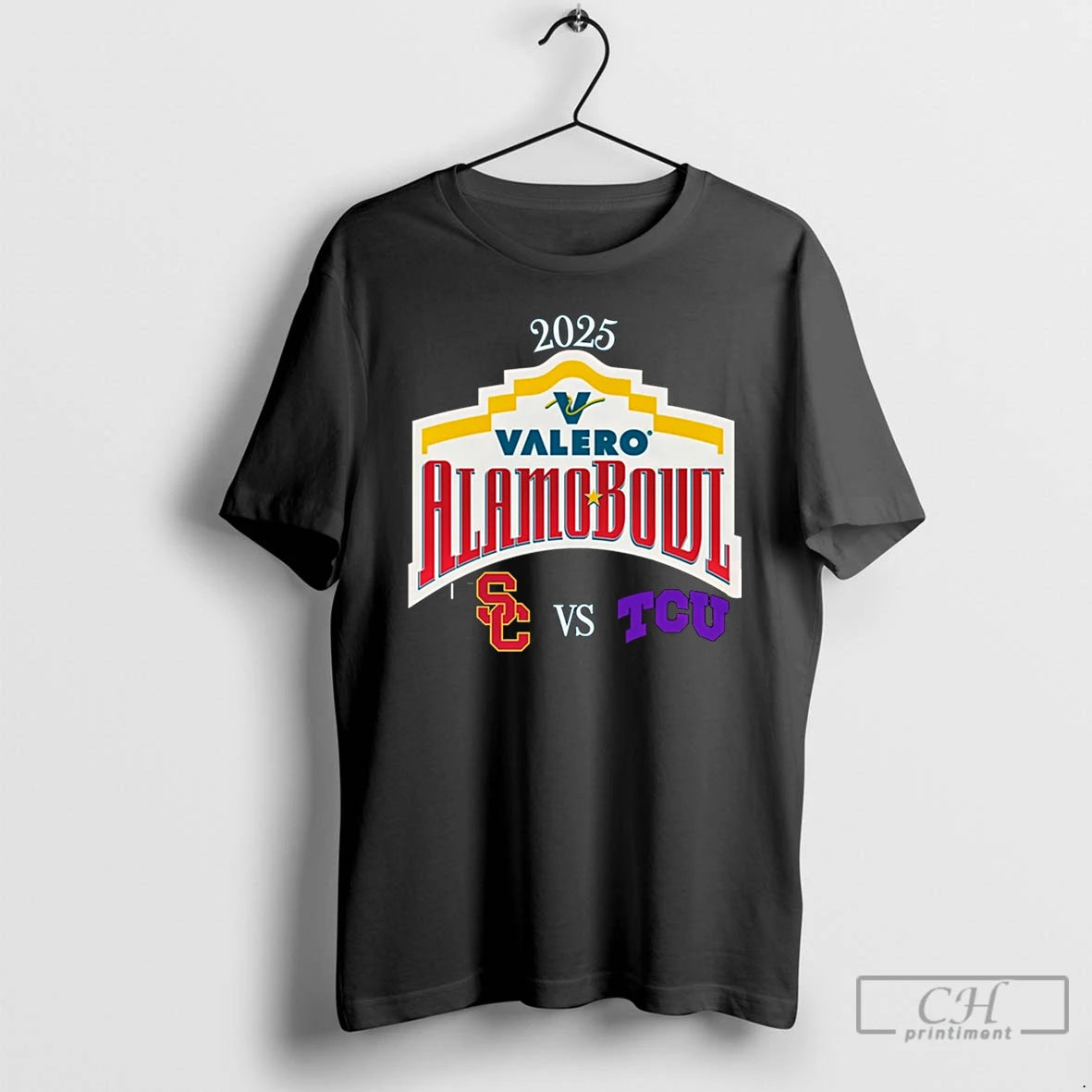 Premium Usc Trojans Vs Tcu Horned Frogs 2025 Alamo Bowl T-Shirts, Hoodie, Sweatshirt | WearSparks.com