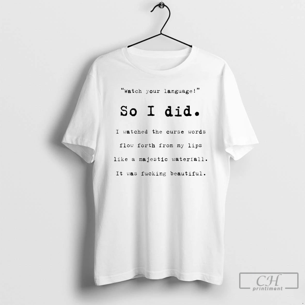 Premium Watch Your Language So I Did I Watched The Curse Words T Shirts Sweater