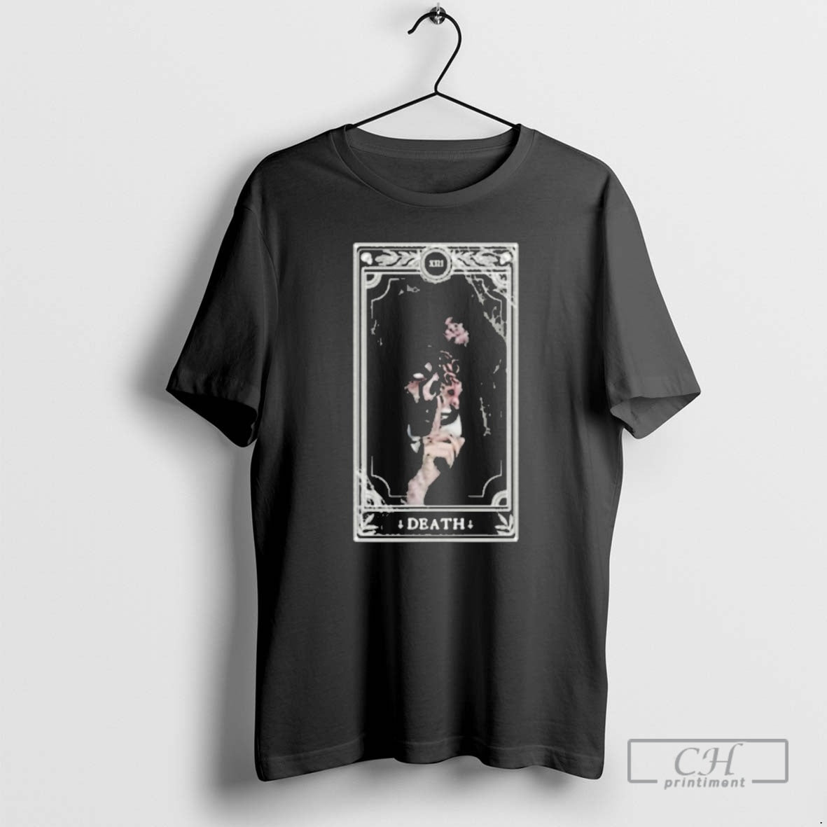 Premium Wednesday Addams Death Tarot Card Xiii Gothic Shirt Sweater