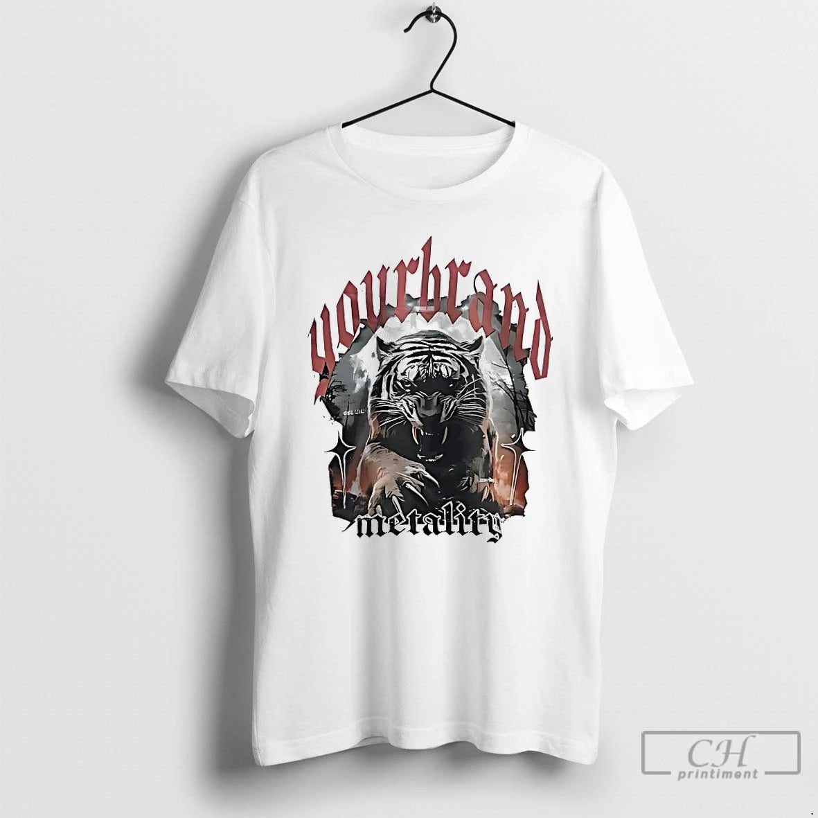 Premium Your Brand Metality Tiger