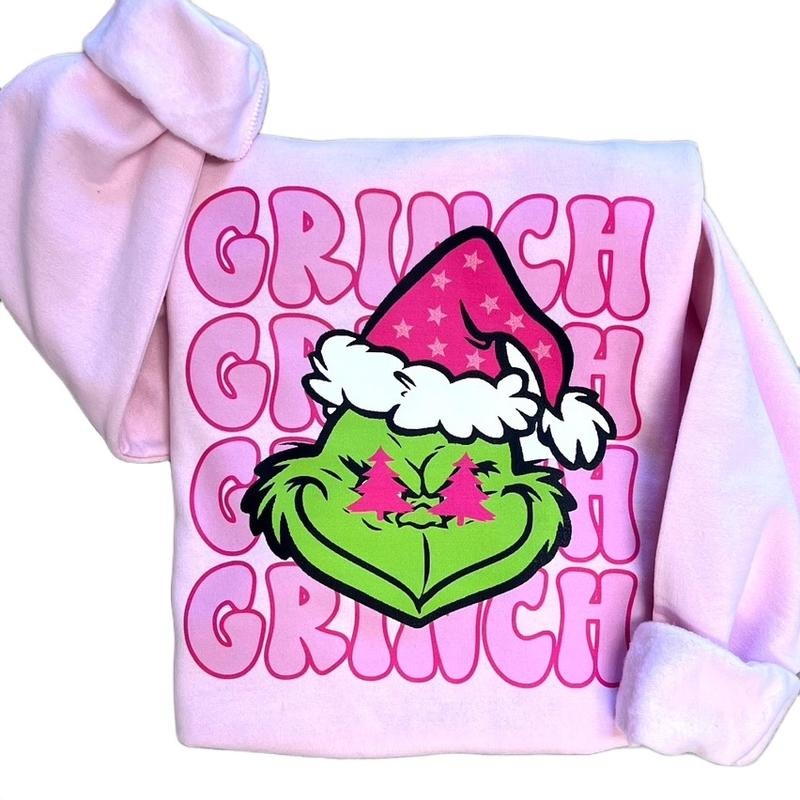 Preppy Christmas Crewneck Sweatshirt