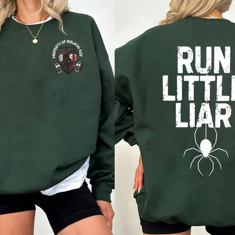 Property Of Malachi Vize Sweatshirt, Little Stranger Hoodie, Leigh Rivers Shirt, Dark Romance Merch, Little Liar Sweater