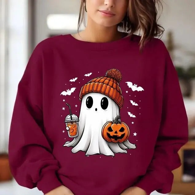 Pumpkin Ghost, Halloween Gift, Holliday Gift, Hoodie & Sweater, Perfect Gift T-shirt, sweater and Hoodie Sweatshirt
