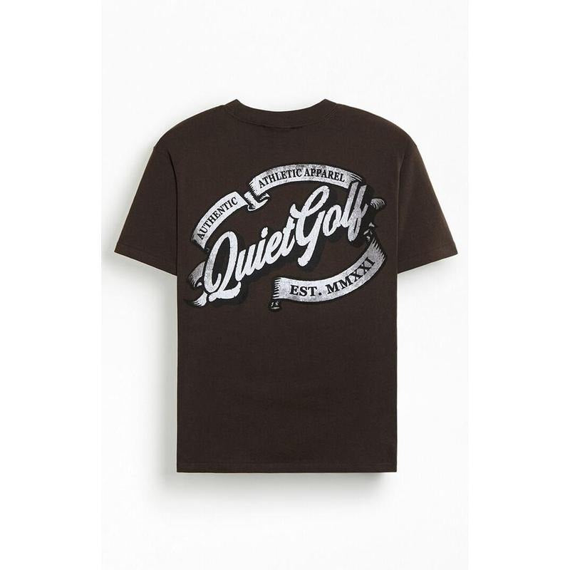 QUIET GOLF Men's Authentic T-Shirt - Multicolor