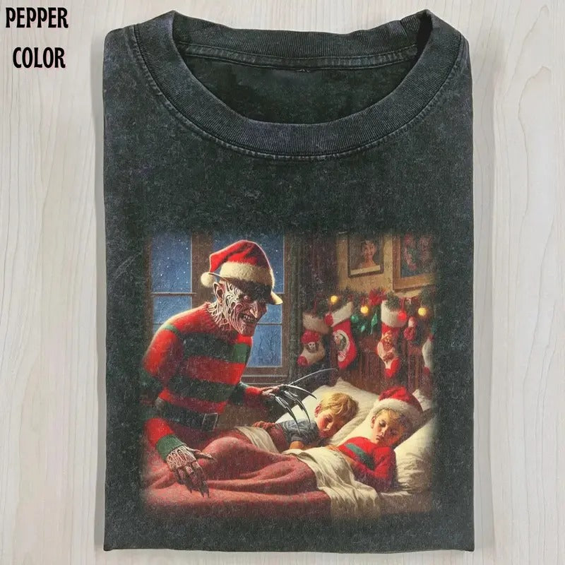 RETRO QUIRKY CHRISTMAS T-SHIRTS, VINTAGE Movies T-shirt, funny graphic tees, vintage tees Menswear Top