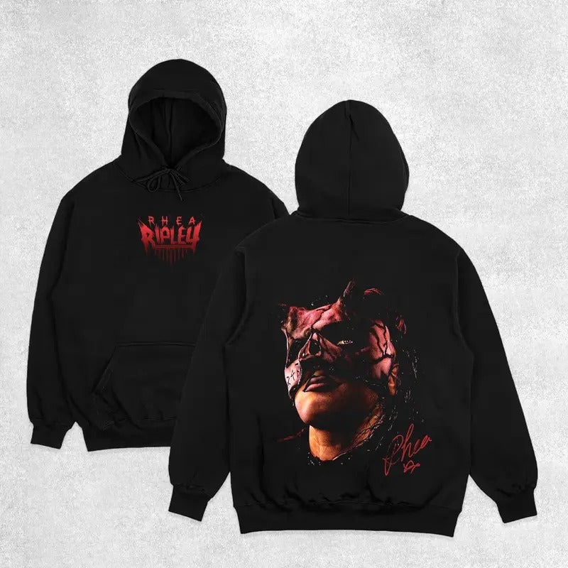 RHEA RIPLEY NEW V3 HOODIE-SWEATER-TEE, Wrestling Tee, Wrestling Graphic Tee, Wrestler Shirt, Sports Shirt, Vintage Wresting Shirt, Wrestling Gift