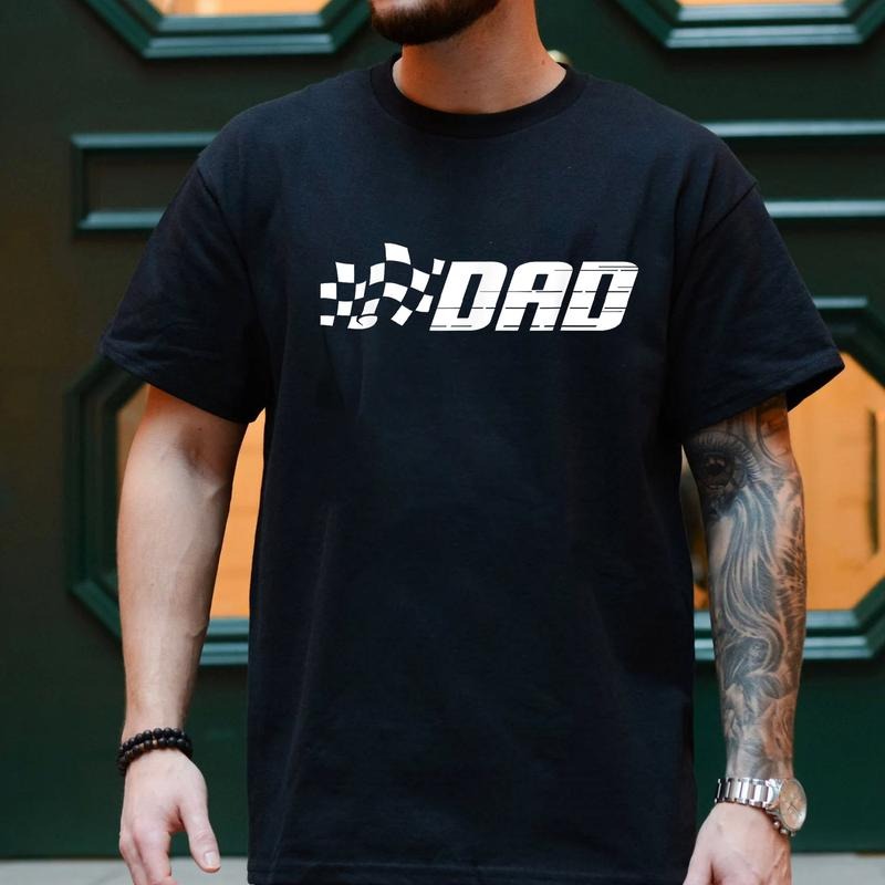 Racing Dad Shirt, Race Car Dad Shirt, Father's Day Gift, Dad Shirt, Race On Dad's Shirt, Car Race Track Shirt, Dad Gift