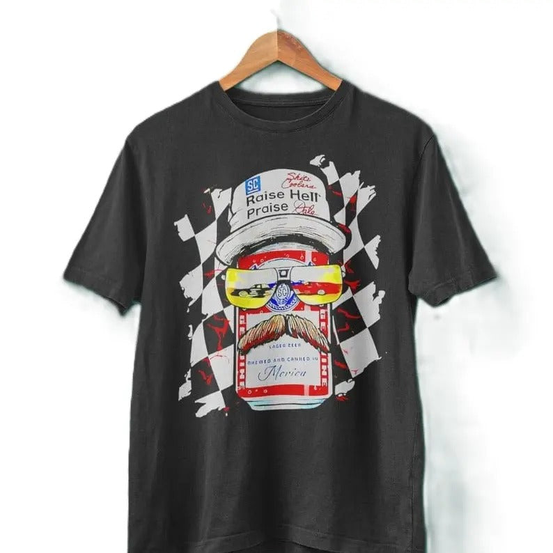 Raise Hell Praise Dale Vintage 90s Bootleg T-Shirt, Retro 2000s Graphic Tee, Funny T-shirt, Vintage 90s style top clothing, Unisex graphic Streetwear shirts