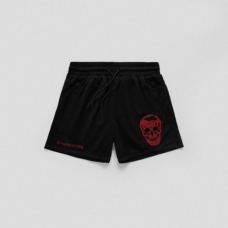 Lightweight Gymreapers Black/Red Mesh Training Shorts, Summer T-Shirts, Hoodie, Sweatshirt | WearSparks.com