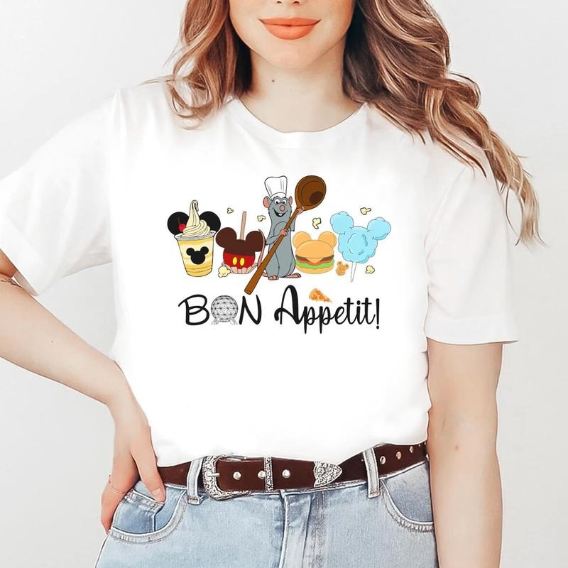 Remy Bon Appetit Epcot Food & Wine Festival 2025 Tshirt Sweatshirt, Snacking Around The World shirt, Ratatouille Tee, Family Trip Shirt