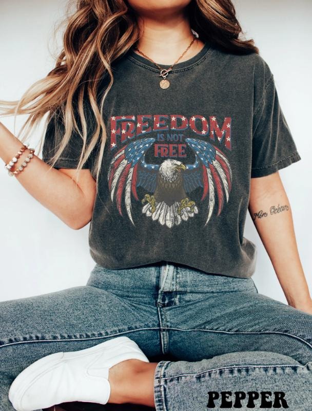 Retro 4th of July Shirt, Red White and Blue, America shirt, Fourth of July Shirt, Vintage 4th of July, Independence Day Tee