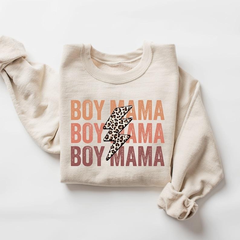 Retro Boy Mama Sweatshirt, Mom Life Sweatshirt, Mother's Day Sweatshirt, Funny Mother's Day Gift, Mom Of Boys, Gift for Mom, Cute Mom T-shirt, sweater and Hoodie