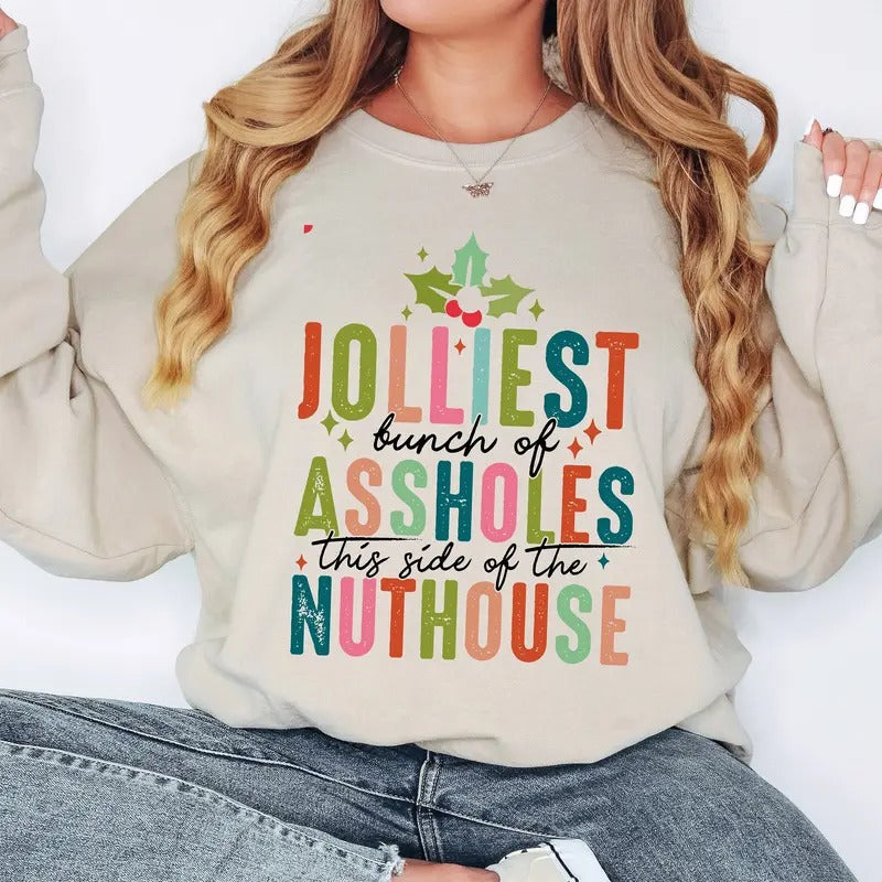 Retro Christmas Sweatshirt, Funny Christmas Quote Sweatshirt, Christmas Vacation Shirt, Xmas Shirt, Winter Holiday Shirt, Xmas Christmas Gift Shirt