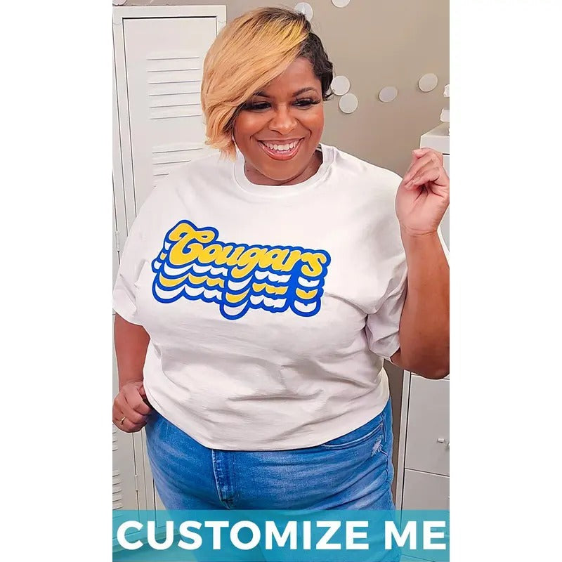 Retro Custom Team Tee - Personalized Team Spirit #CustomTeam #RetroTee #TeamVibes