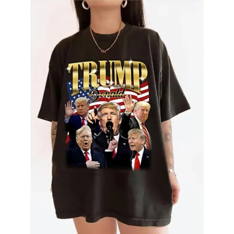 Retro Donald Trump Shirt -Donald Trump Homage Tshirt,Donald Trump Fan Tees,Donald Trump Retro 90s sweater and hoodie...