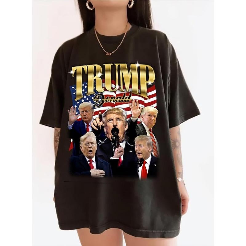 Retro Donald Trump Shirt -Donald Trump Homage Tshirt,Donald Trump Fan Tees,Donald Trump Retro 90s sweater Hoodie, Sweatshirt