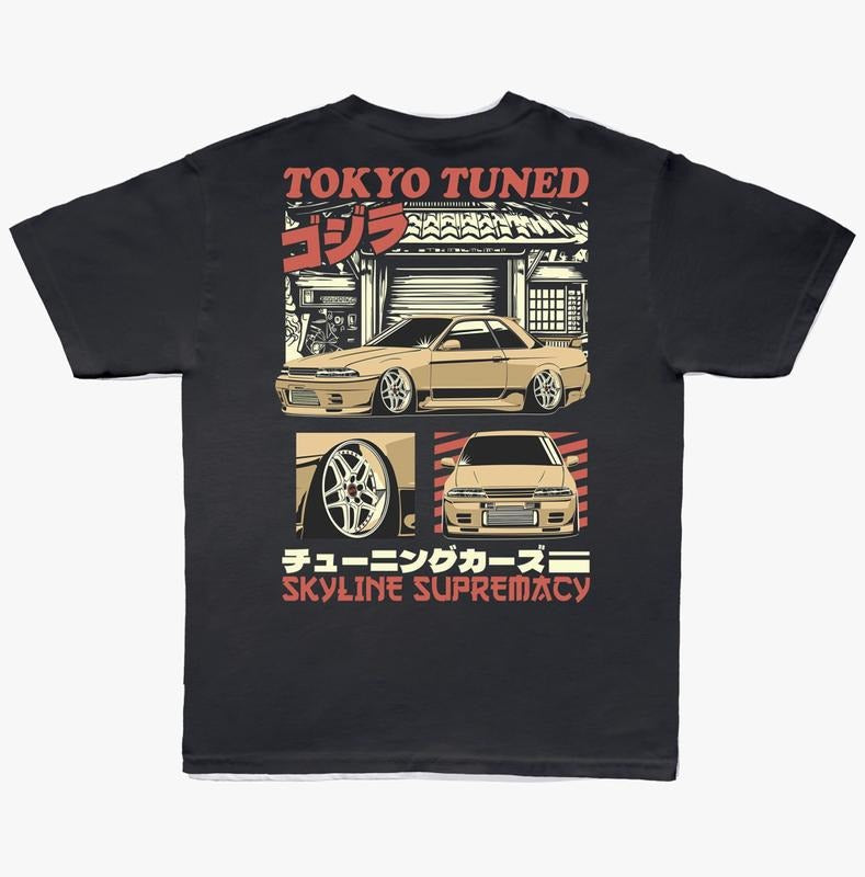 Retro JDM t-shirt, Skyline R32 Shirt, R32 T-shirt, Car t-shirt, Car shirts, Vintage car tee, Car tee, Vintage tees Menswear Top Underwear Streetwear