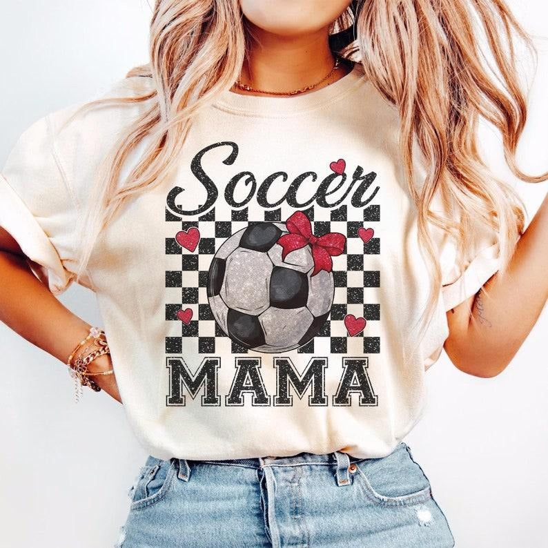 Retro Soccer Mama T-shirt, Sports, Soccer, Soccer Mom
