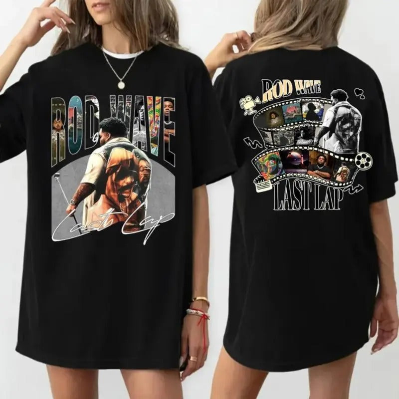 Retro Vintage Rd Wavee Last Lap Two Sides Tshirt Sweatshirt Hoodie, Rd Wave 2024, Hip Hop Concert Shirt, Hiphop Birthday, Unisex Sweater