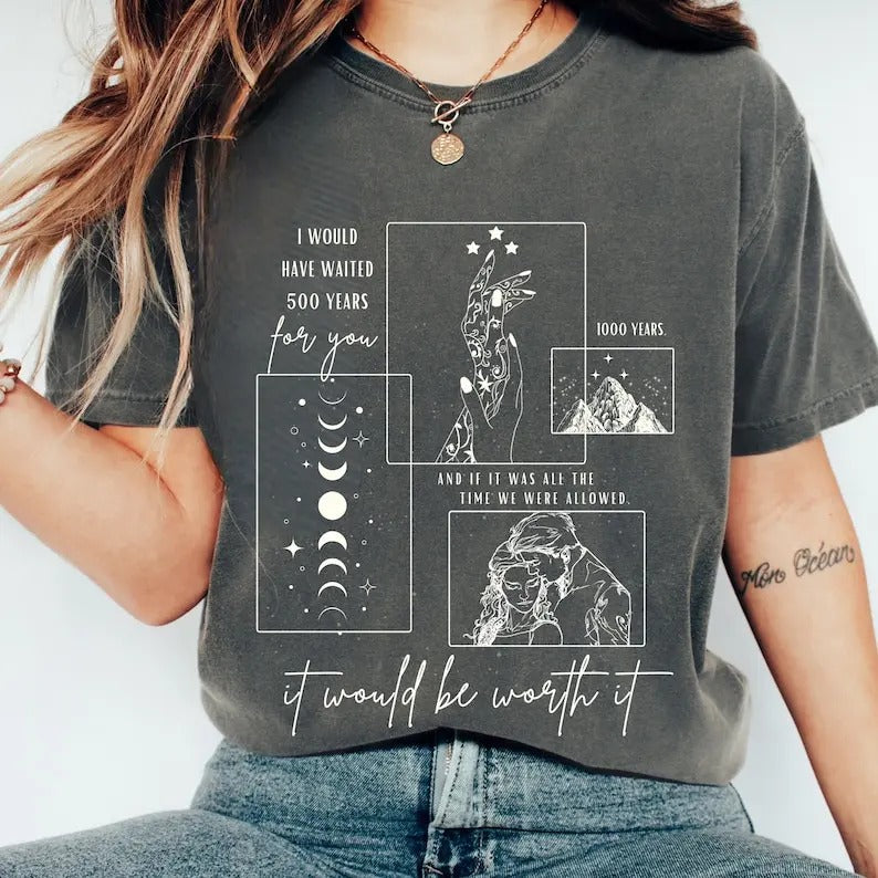Rhysand Shirt ACOTAR Shirt ACOTAR Merch Rhysand Quote Feyre SJM Merch Booktok Merch Sarah J Maas Merch Velaris Shirt Bat Boys