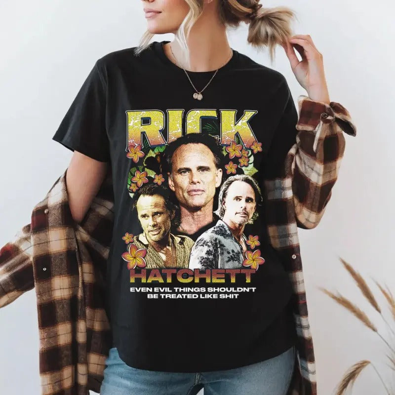 Rick Hatchett The White Lotus Movie T-Shirt, Walton Goggins Actor Sweatshirt, The White Lotus Season 3 Hoodie, Shirt For Movie Lover, Gift For Her