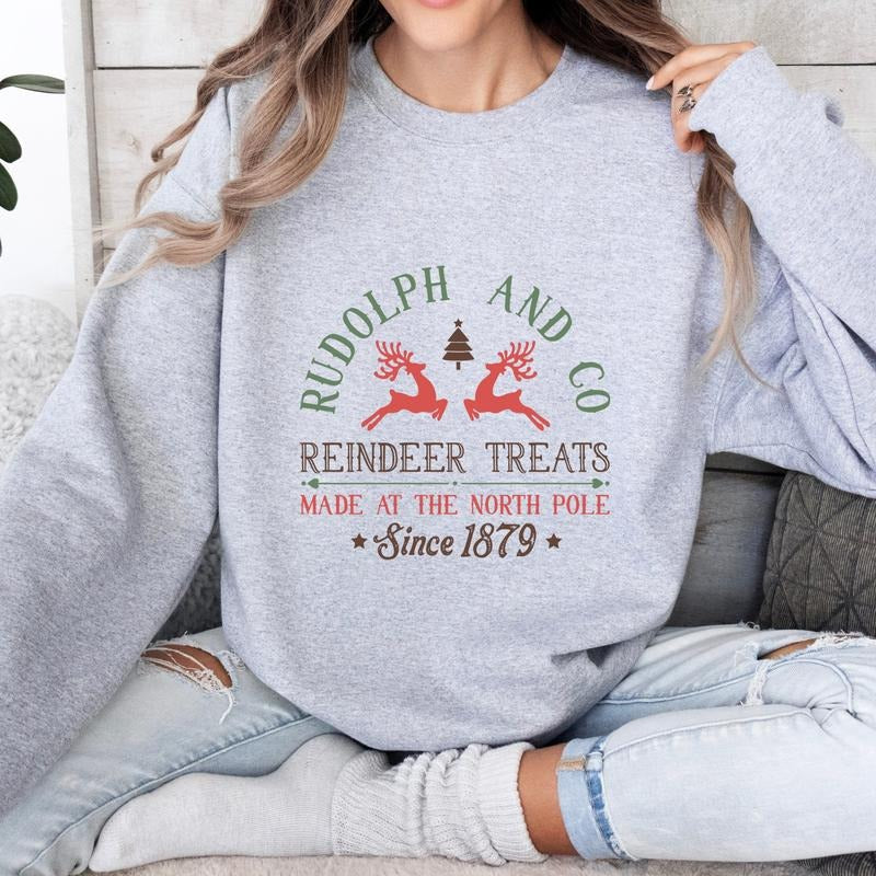 Rudolph Red-nosed Reindeer Christmas Sweatshirt, Rudolph Ugly Xmas Shirt, Rudolph Xmas Shirt, Christmas Movie Shirt, Holiday Family Matching Sweatshirt , s Family Sweatshirt, Christmas Party Gift, Christmas 90s Movies Lovers TShirt, Merry Christmas Gift