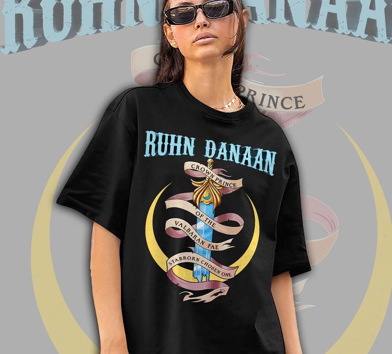 Ruhn Danaan Crescent City T-Shirt, Sarah J Maas Bryce Quinlan Bookish Shirt, Throne of Glass, ACOTAR Rhysand Book Lover Gift