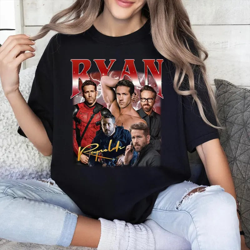 Ryan T Shirt, Reynolds shirt, Gift For Woman and Man Unisex T-Shirt Sweatshirt Hoodie | WearSparks.com