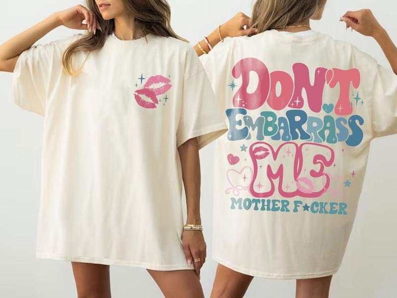 S4brina C4rpenter Don't Embarrass Me Unisex T-Shirt, Sweater, Hoodie Sweatshirt, Hoodie, Comfort Colors | WearSparks.com