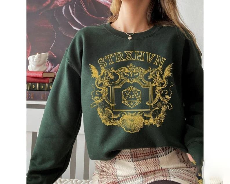 STRIXHAVEN SWEATSHIRT, Strixhaven university sweatshirt, Curriculum of Chaos, dnd sweatshirt. Strixhaven inspired, Magic the gathering