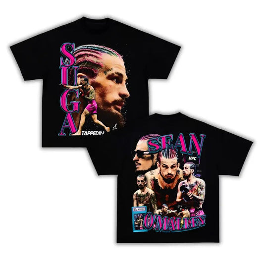 "SUGA" SEAN O'MALLEY TEE, Boxing T-shirt, Boxer Tee, Sports Shirt, UFC Shirt, Workout T-shirt, Gift for Him Gift For Her Hoodie Sweatshirt Streetwear