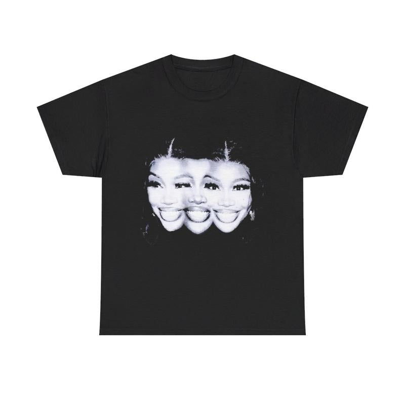 SZA Echo Face Good Days Shirt, SZA 90's Shirt, Sza New Bootleg 90's T - Shirt, Sza New Bootleg 90's Shirt, Sza Echo Shirt Casual Classic Cotton Menswear Tee Top