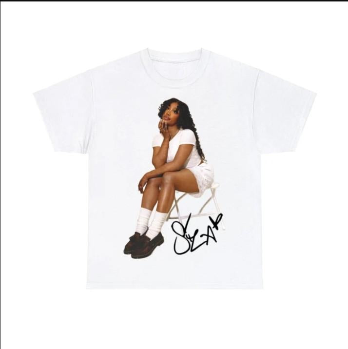 SZA Hip Hop Graphic Tee Classic Shortsleeve Unisex Streetwear Tshirt