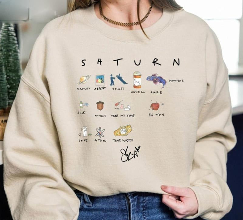 SZA Saturn Sweatshirt, SZA Graphic Tee Shirt, Vintage Sza Album T-Shirt, Sza Good Days Tee, Vintage Rap Music Shirt, Gift For Fans