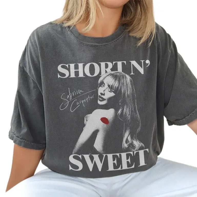 Sabrina Carpenter shirt, Sabrina Emails Tour, Sabrina Short N Sweet Shirt Classic Cotton