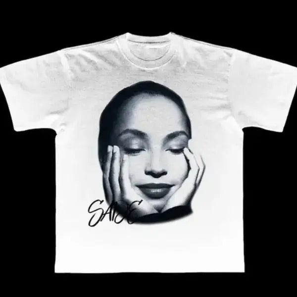 Sade Rare T-Shirt | 90's Vintage Style Tee | Perfect for Fans of Sade's Timeless Music | Unique & Classic Fashion Piece...