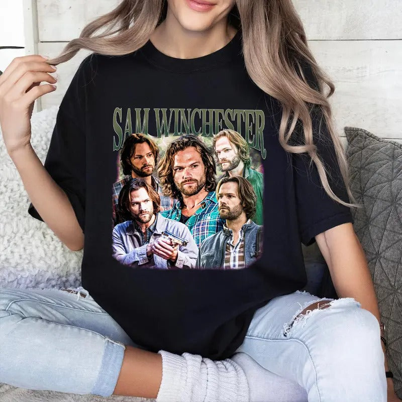Sam Winchester T Shirt, Gift For Woman and Man Unisex T-Shirt Sweatshirt Hoodie | WearSparks.com
